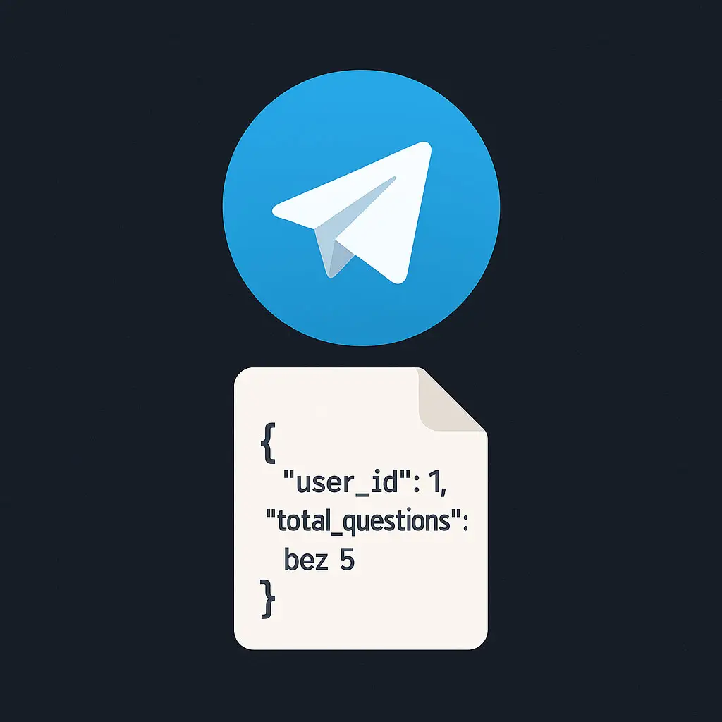 Мини база данных для телеграм бота